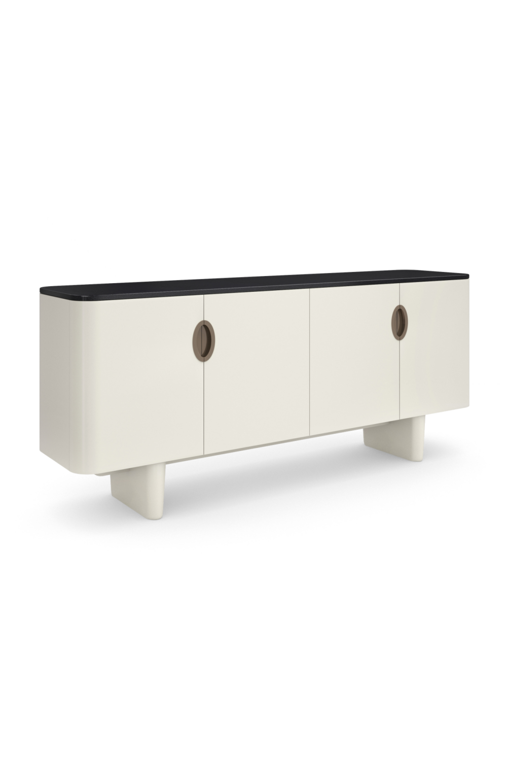 White 4-Door Sideboard | Caracole Paragon | Caracole.eu.com