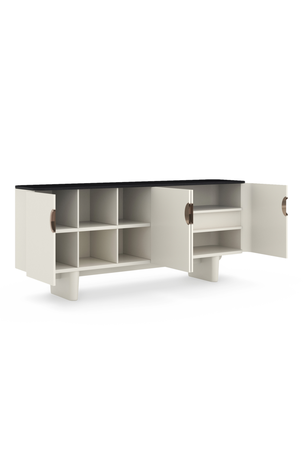 White 4-Door Sideboard | Caracole Paragon | Caracole.eu.com