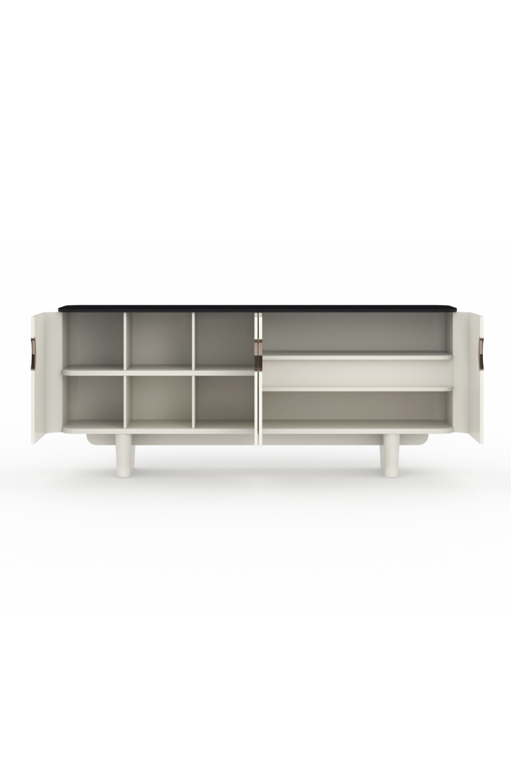 White 4-Door Sideboard | Caracole Paragon | Caracole.eu.com