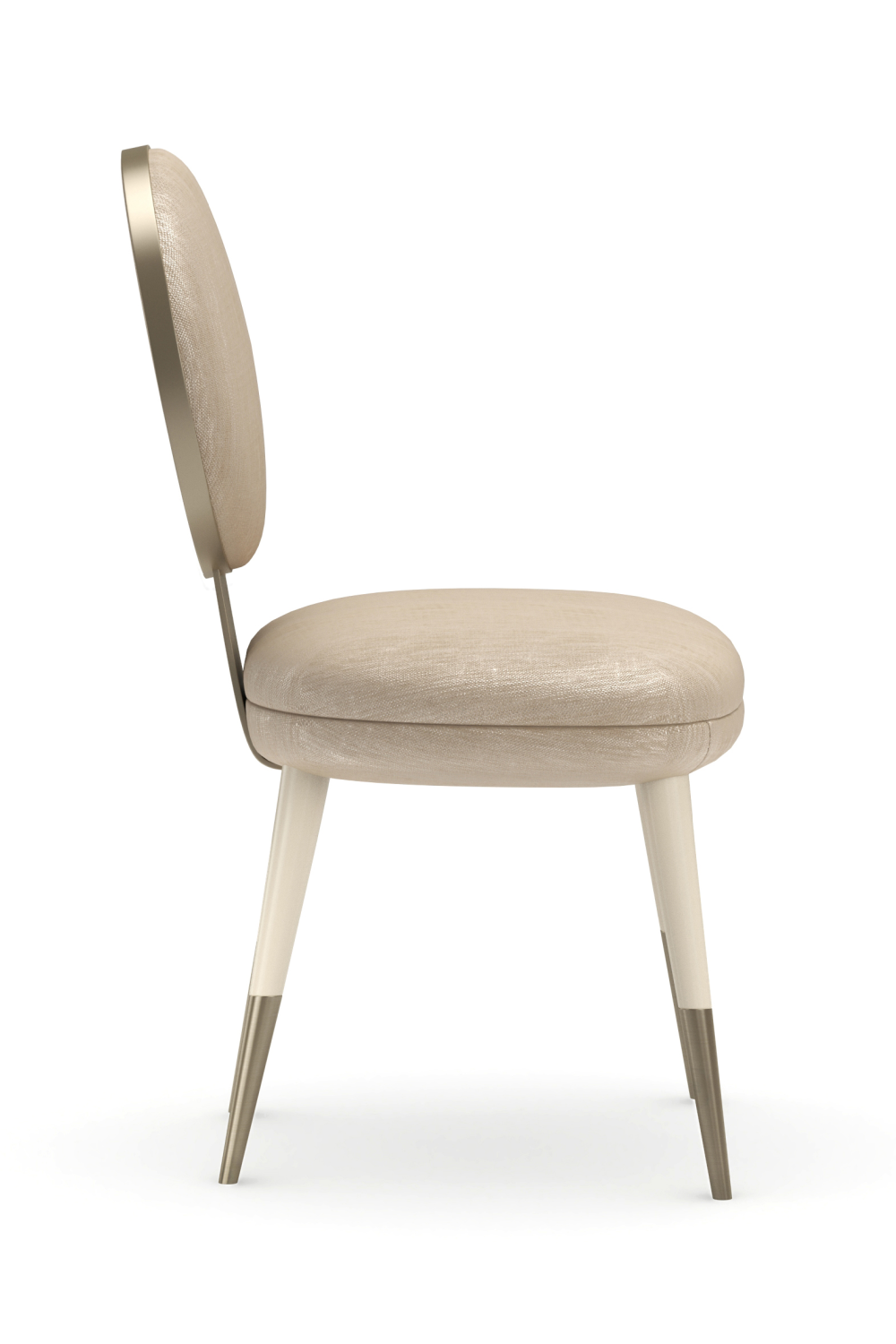 Light Gold Dining Chair | Caracole Apollo | Caracole.eu.com