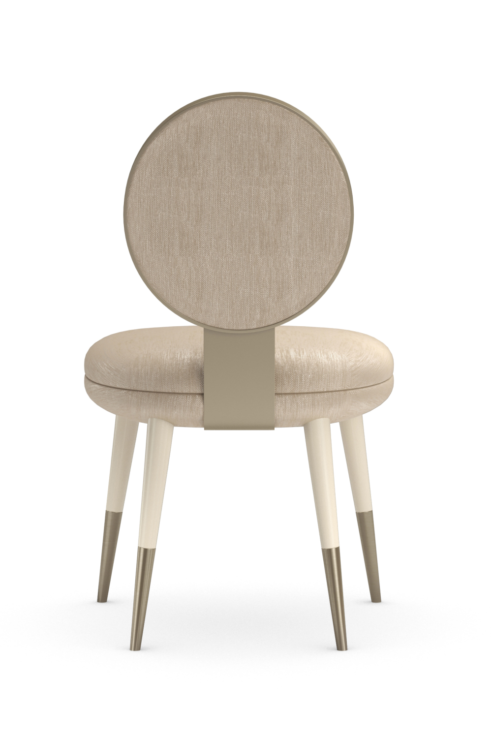 Light Gold Dining Chair | Caracole Apollo | Caracole.eu.com