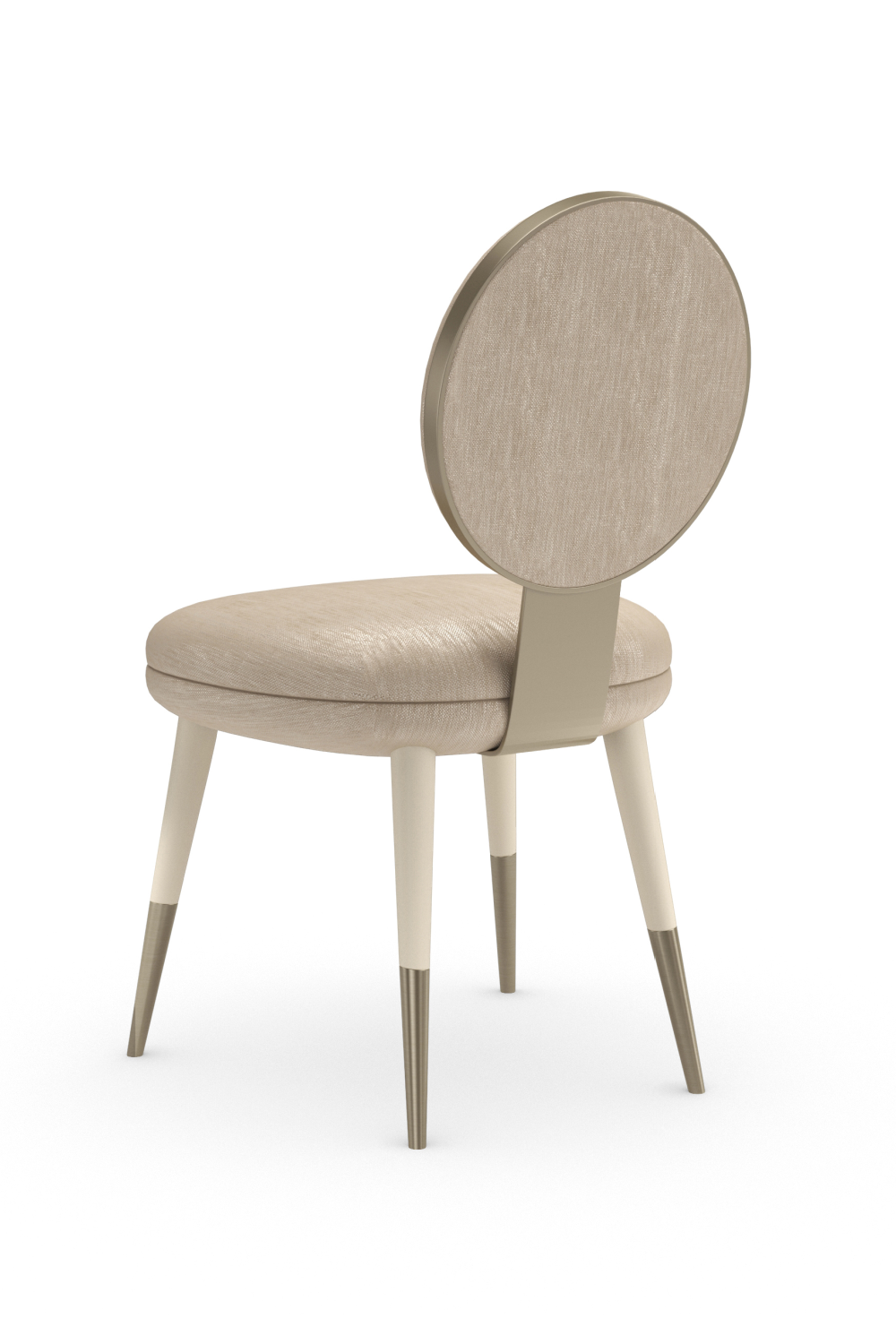 Light Gold Dining Chair | Caracole Apollo | Caracole.eu.com