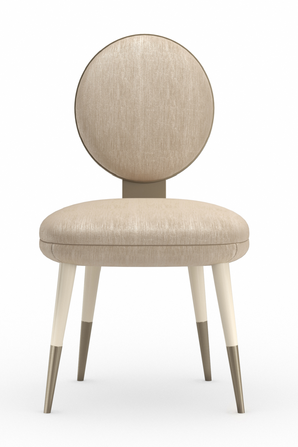 Light Gold Dining Chair | Caracole Apollo | Caracole.eu.com