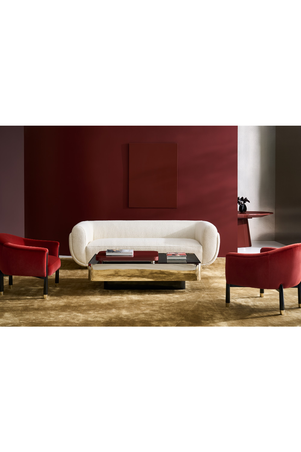 Smoked Bronze Coffee Table | Caracole Periphery | Caracole.eu.com