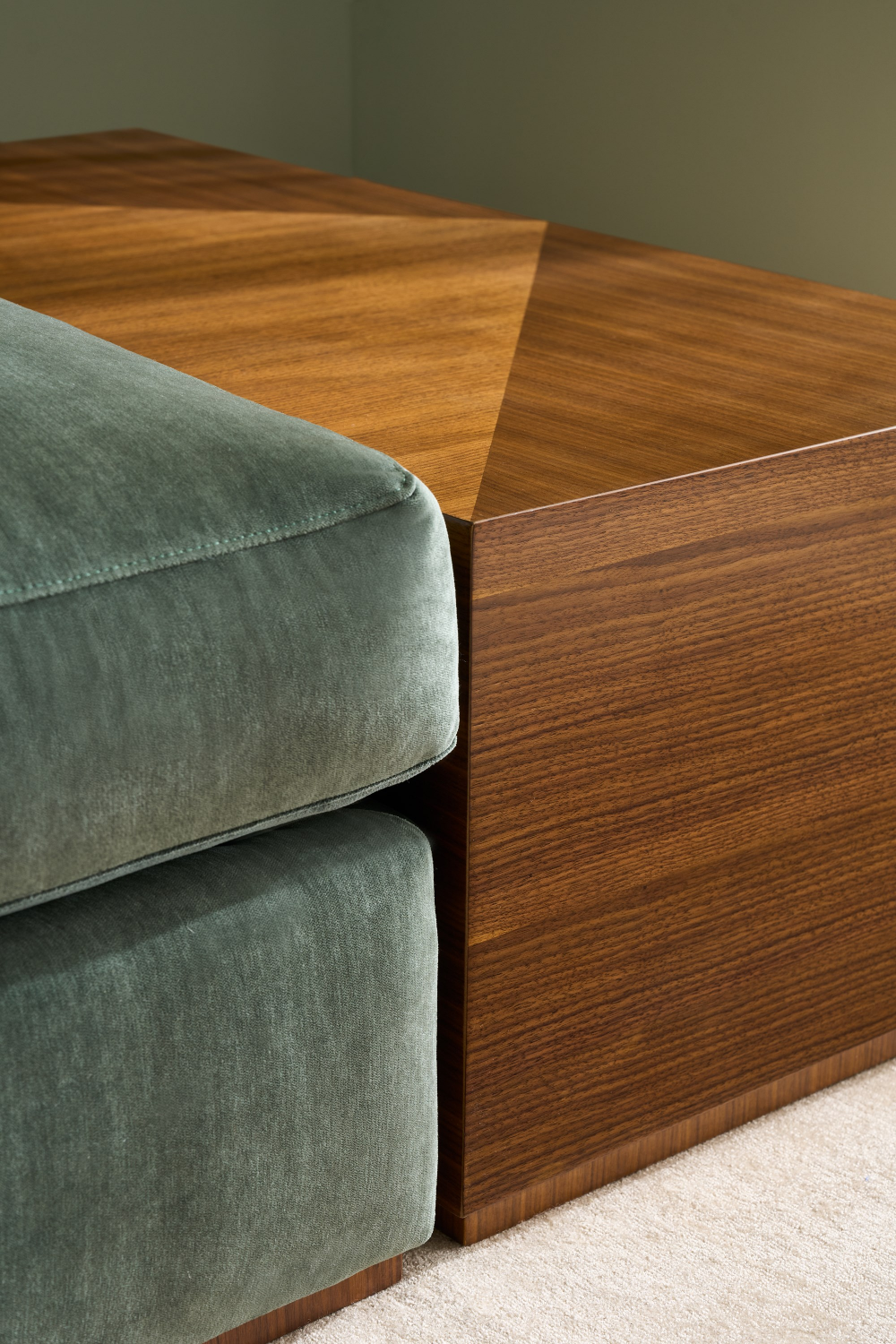 Wooden Block Style Coffee Table | Caracole Bello | Caracole.eu.com