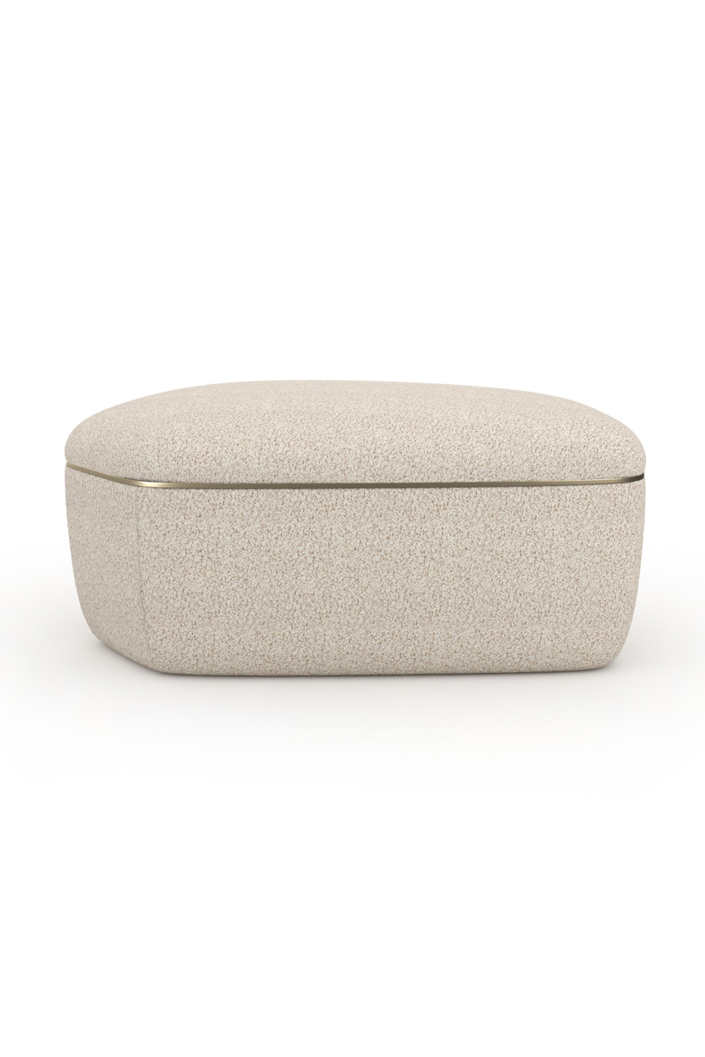 Ivory Bouclé Coffee Table | Caracole Serir | Caracole.eu.com