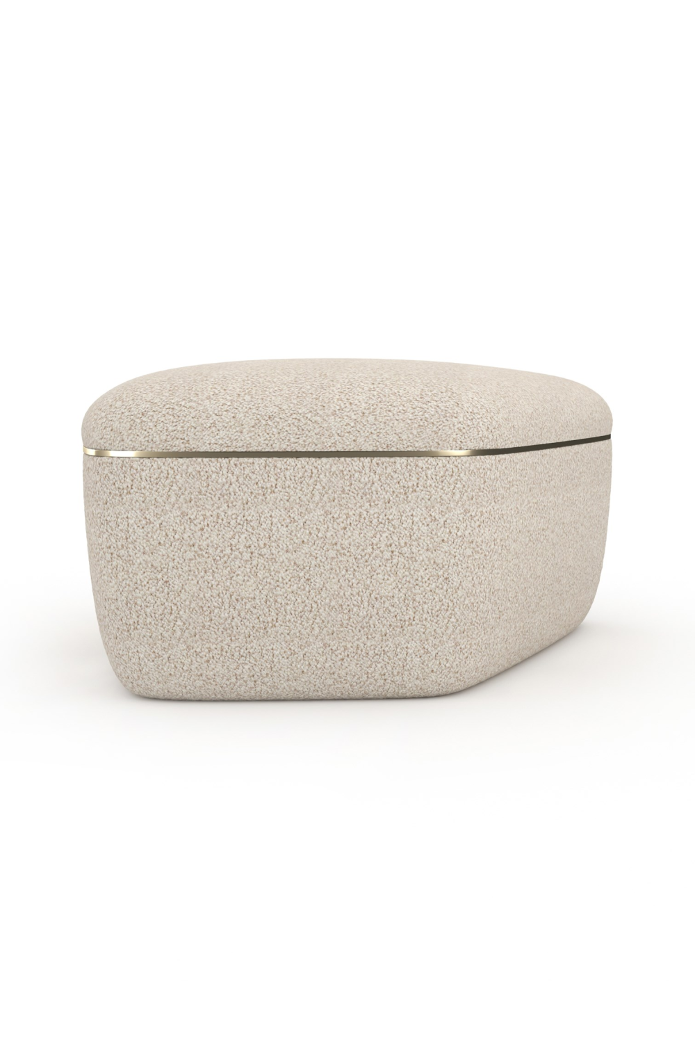 Ivory Bouclé Coffee Table | Caracole Serir | Caracole.eu.com