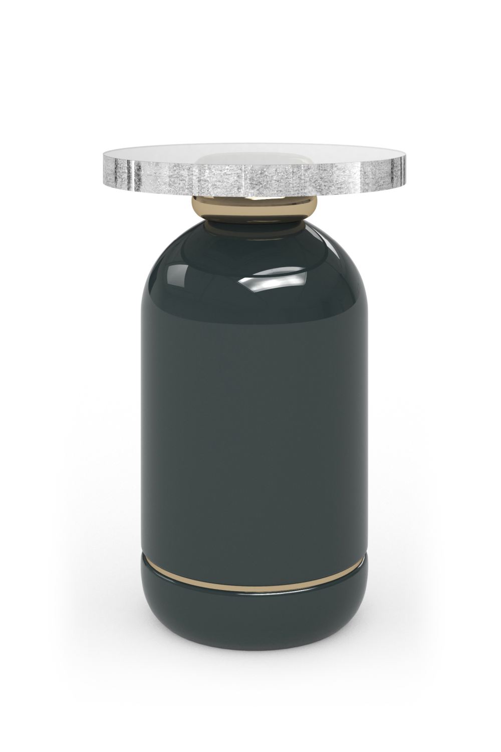 Seeded Glass Accent Table | Caracole Gelee | Caracole.eu.com