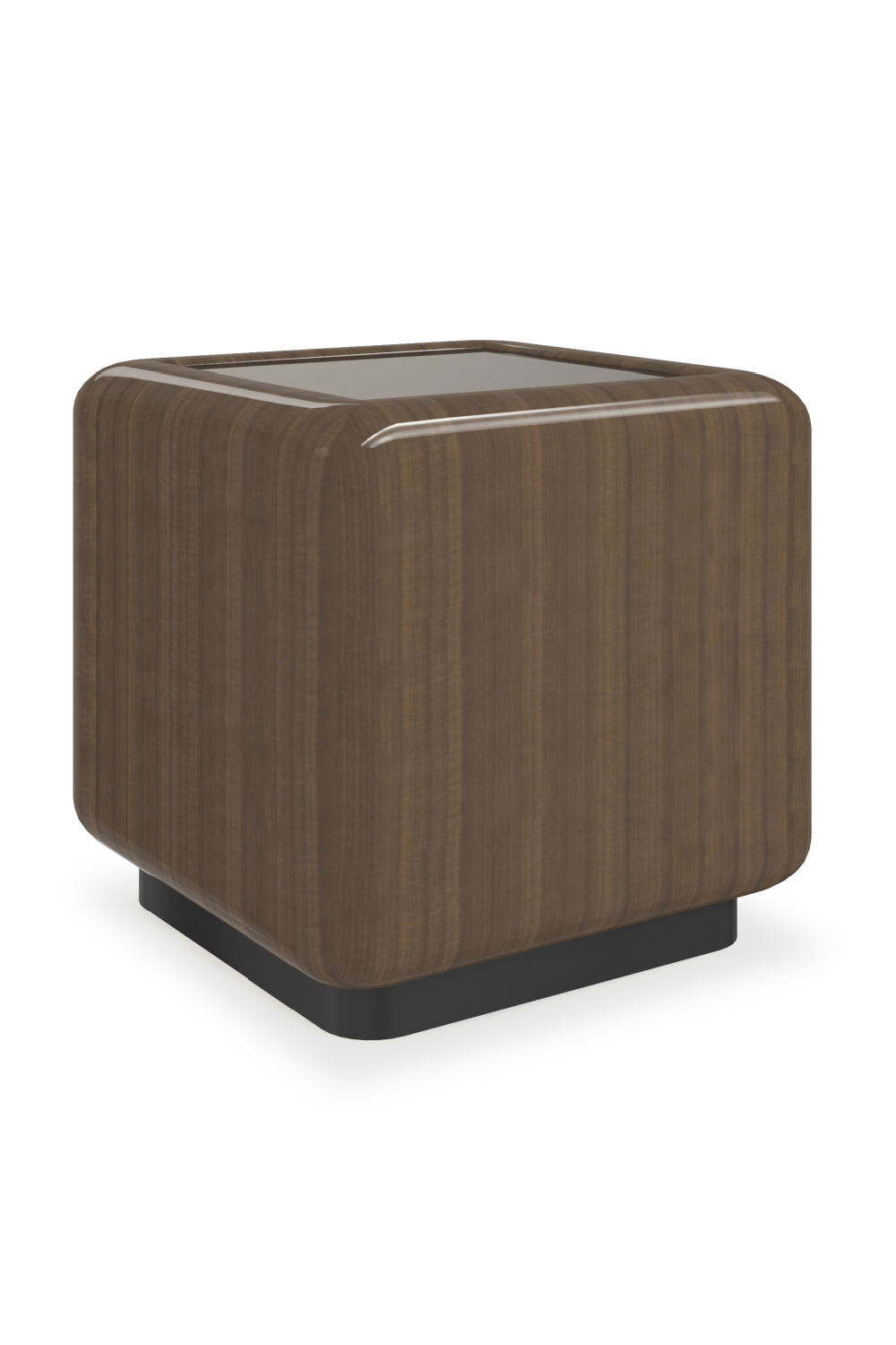 Mirror Top Cube Accent Table | Caracole Gelee | Caracole.eu.com