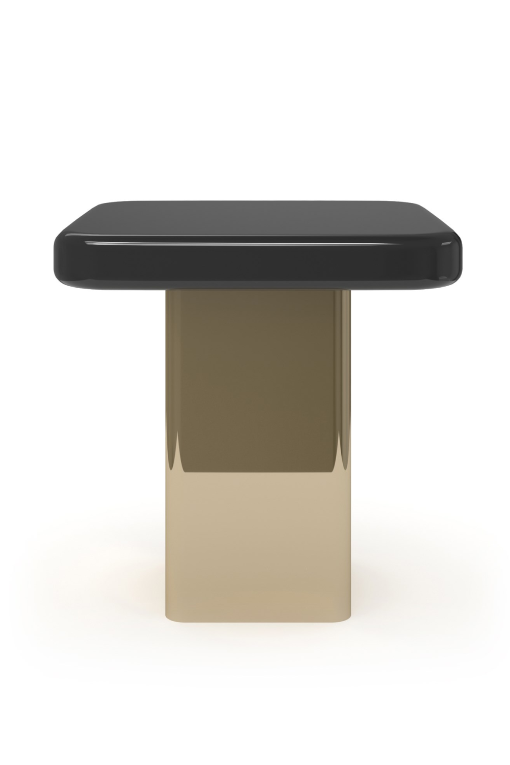 Glossy Square Accent Table | Caracole Gelee