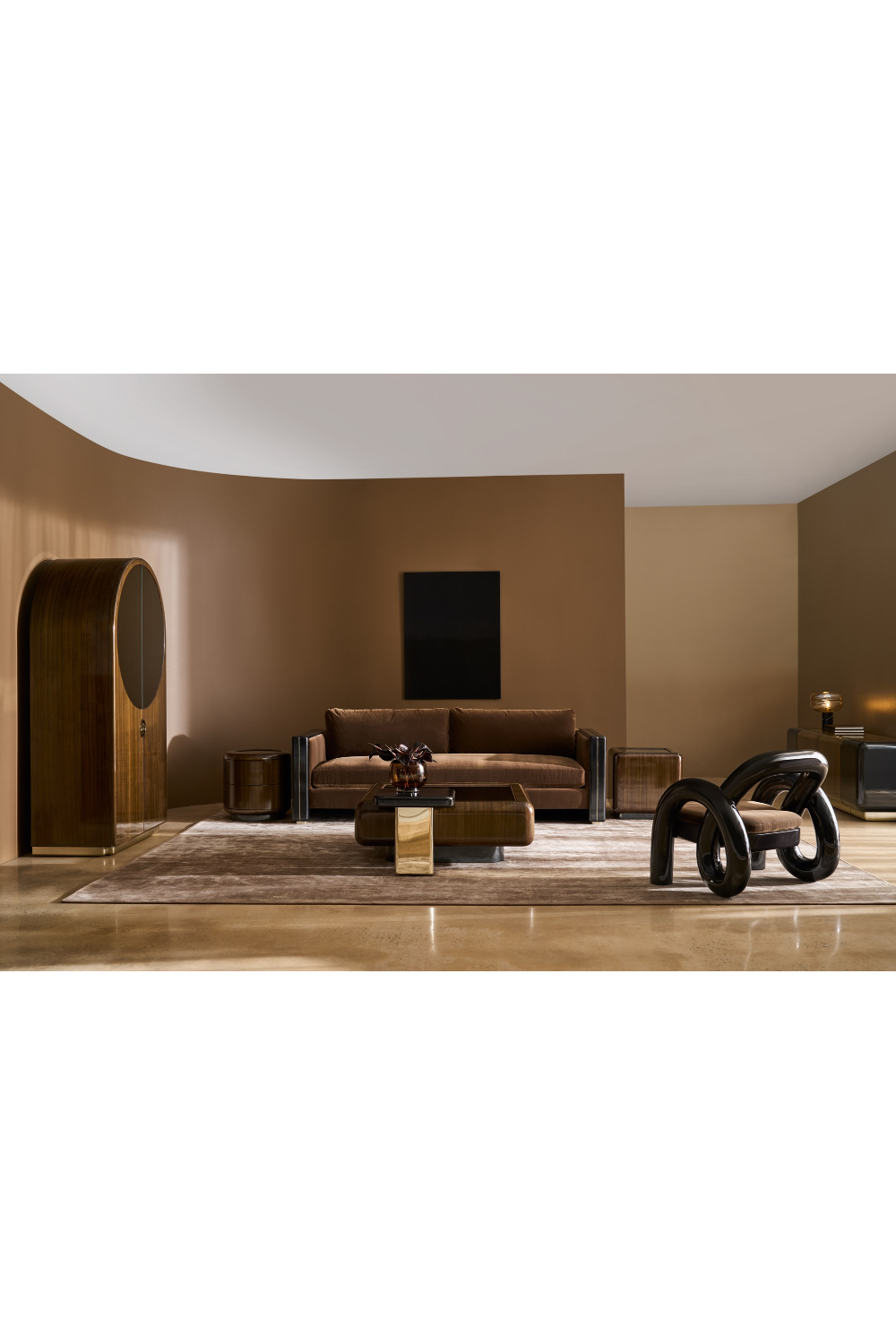 Glossy Square Accent Table | Caracole Gelee