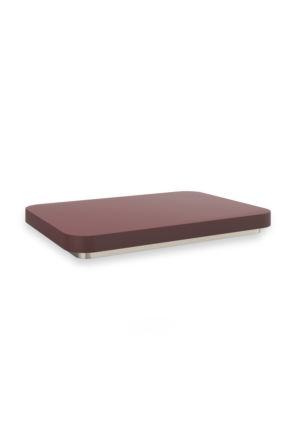 Red Gloss Square Accent Tray | Caracole Periphery | Caracole.eu.com