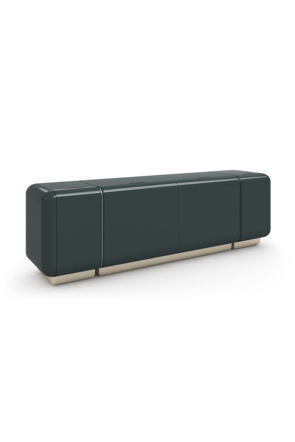 Glossy 4-Drawer Media Unit | Caracole Gelee | Caracole.eu.com