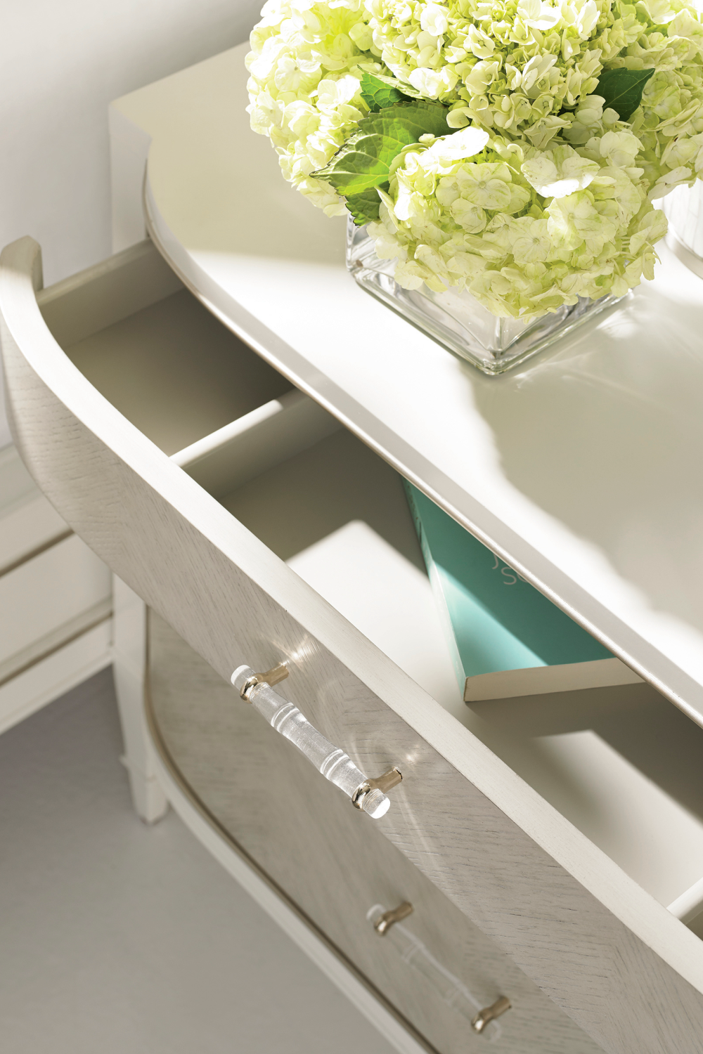 Taupe Modern Nightstand | Caracole Dress Code | Oroa.com