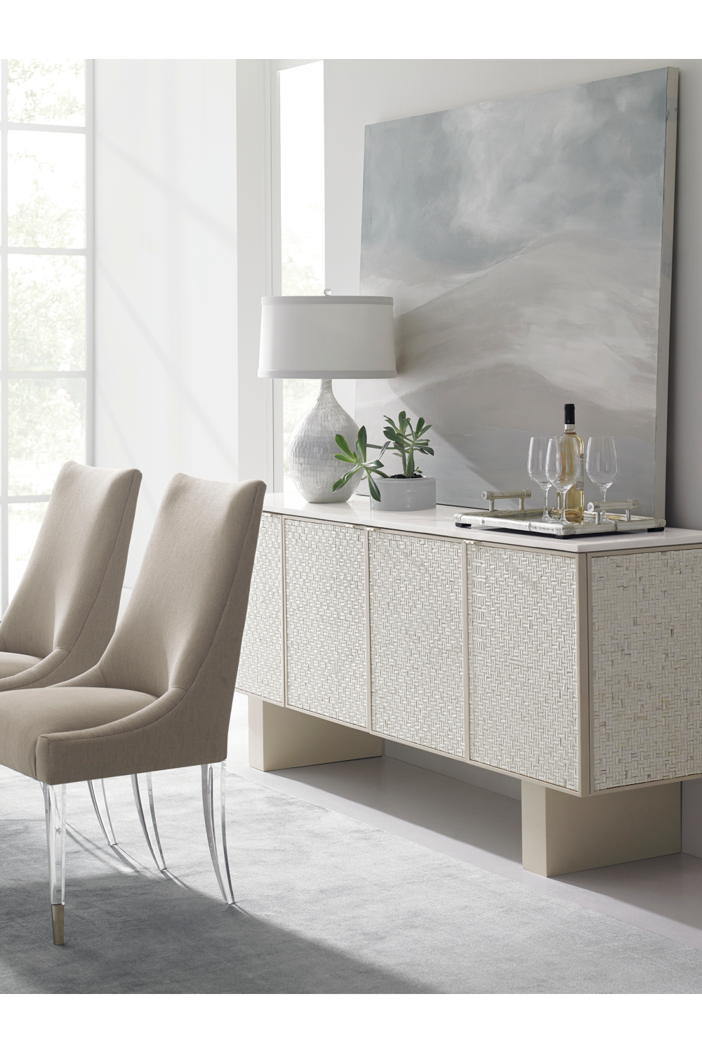 Stacked Shell Sideboard | Caracole Bomb-Shell | Caracole.eu.com