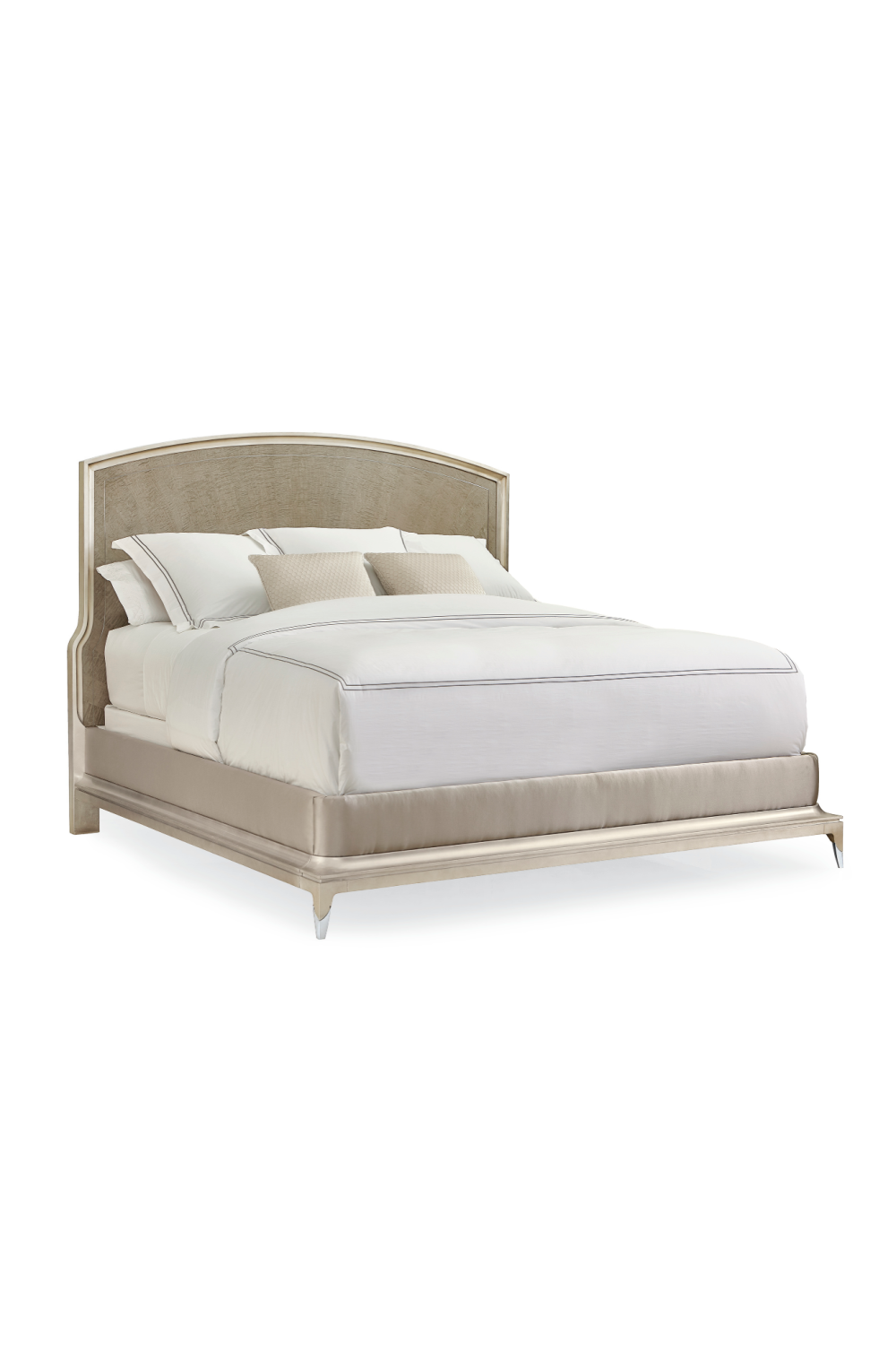 Metallic Outlined King Bed | Caracole Rise To The Occasion | Caracole.eu.com