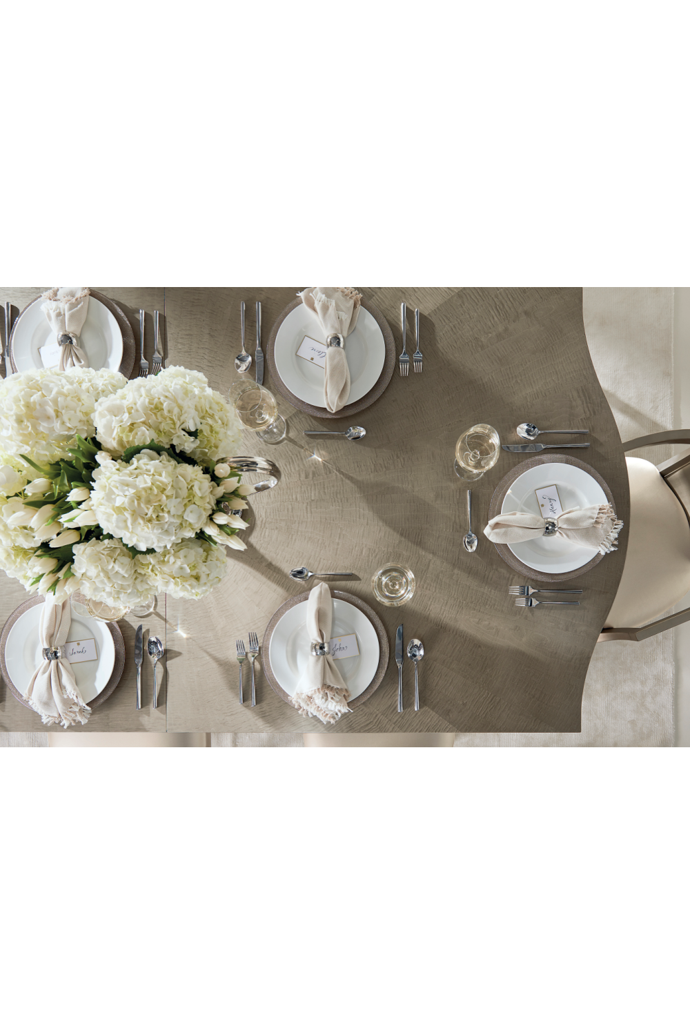 Curly Maple Dining Table | Caracole On A Silver Platter | Caracole.eu.com