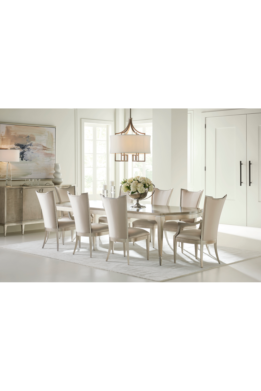 Curly Maple Dining Table | Caracole On A Silver Platter | Caracole.eu.com