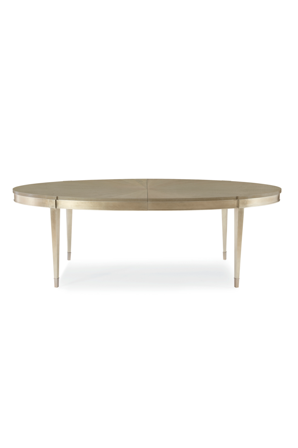 Silver Leaf Oval Dining Table | Caracole A House Favorite | Caracole.eu.com