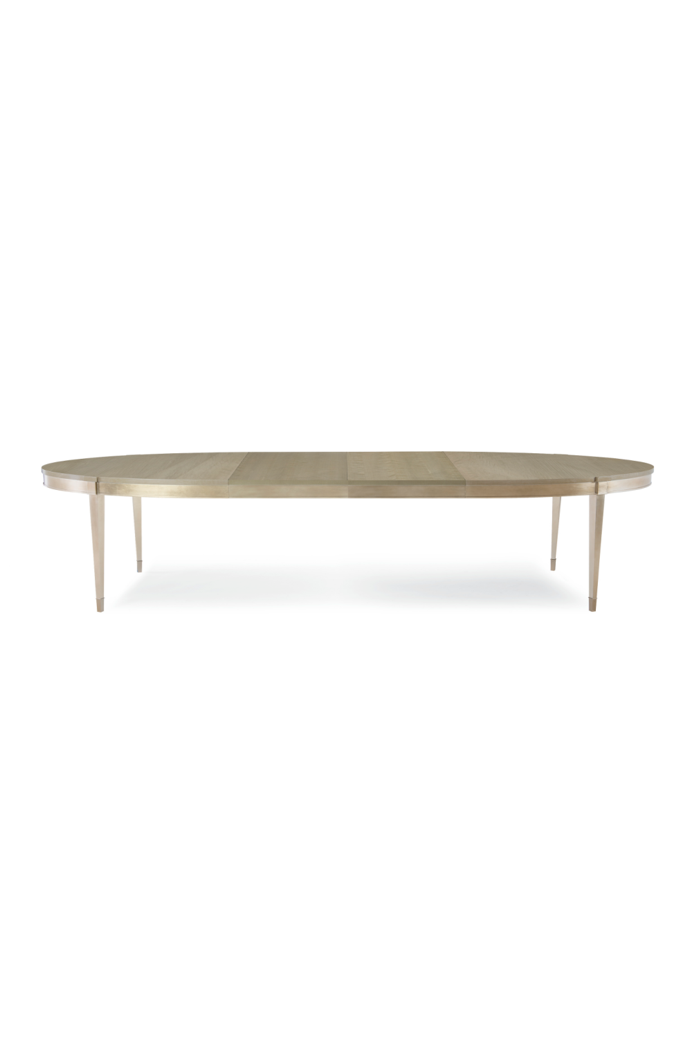 Silver Leaf Oval Dining Table | Caracole A House Favorite | Caracole.eu.com