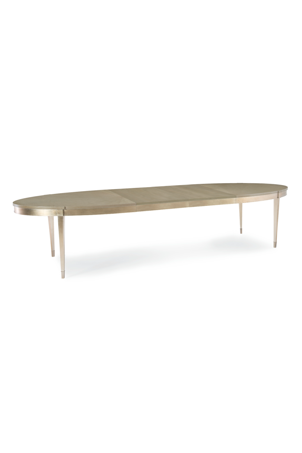 Silver Leaf Oval Dining Table | Caracole A House Favorite | Caracole.eu.com