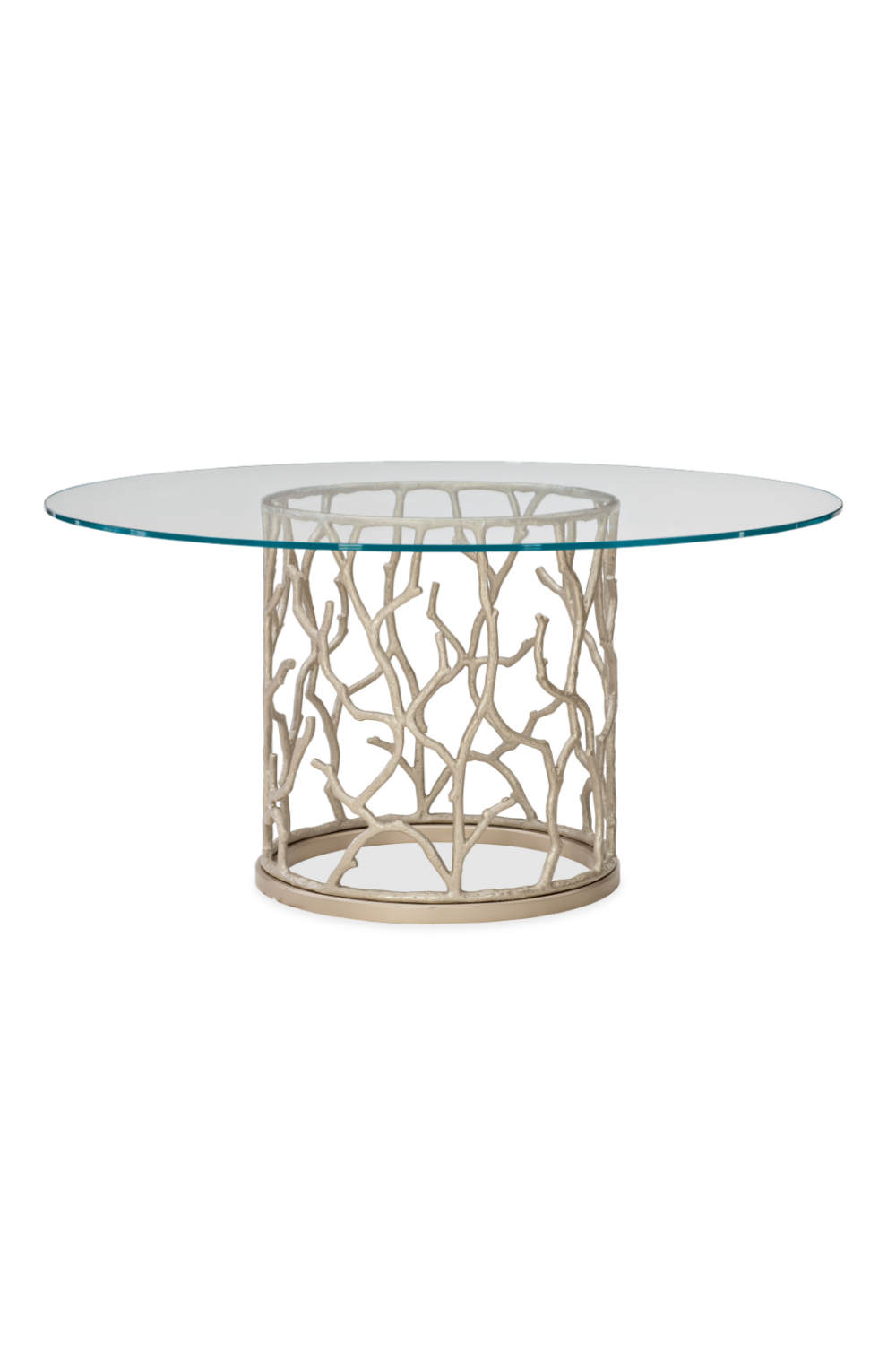 Round Glass Modern Dining Table | Caracole Around The Reef | Caracole.eu.com