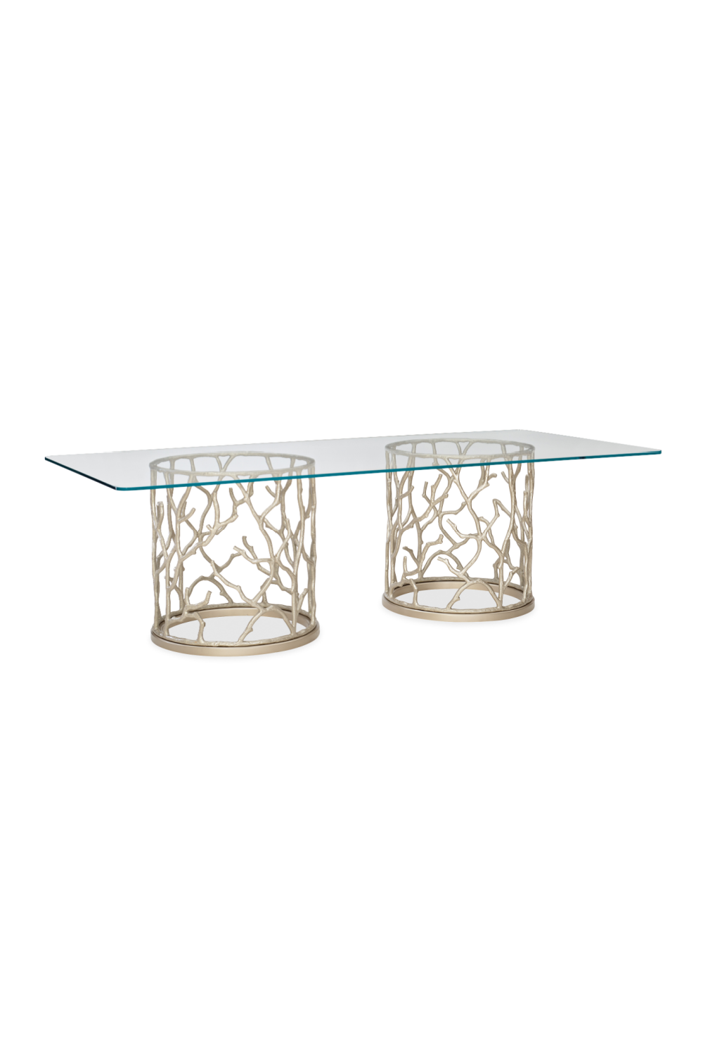 Rectangular Glass Modern Dining Table | Caracole Around The Reef | Caracole.eu.com