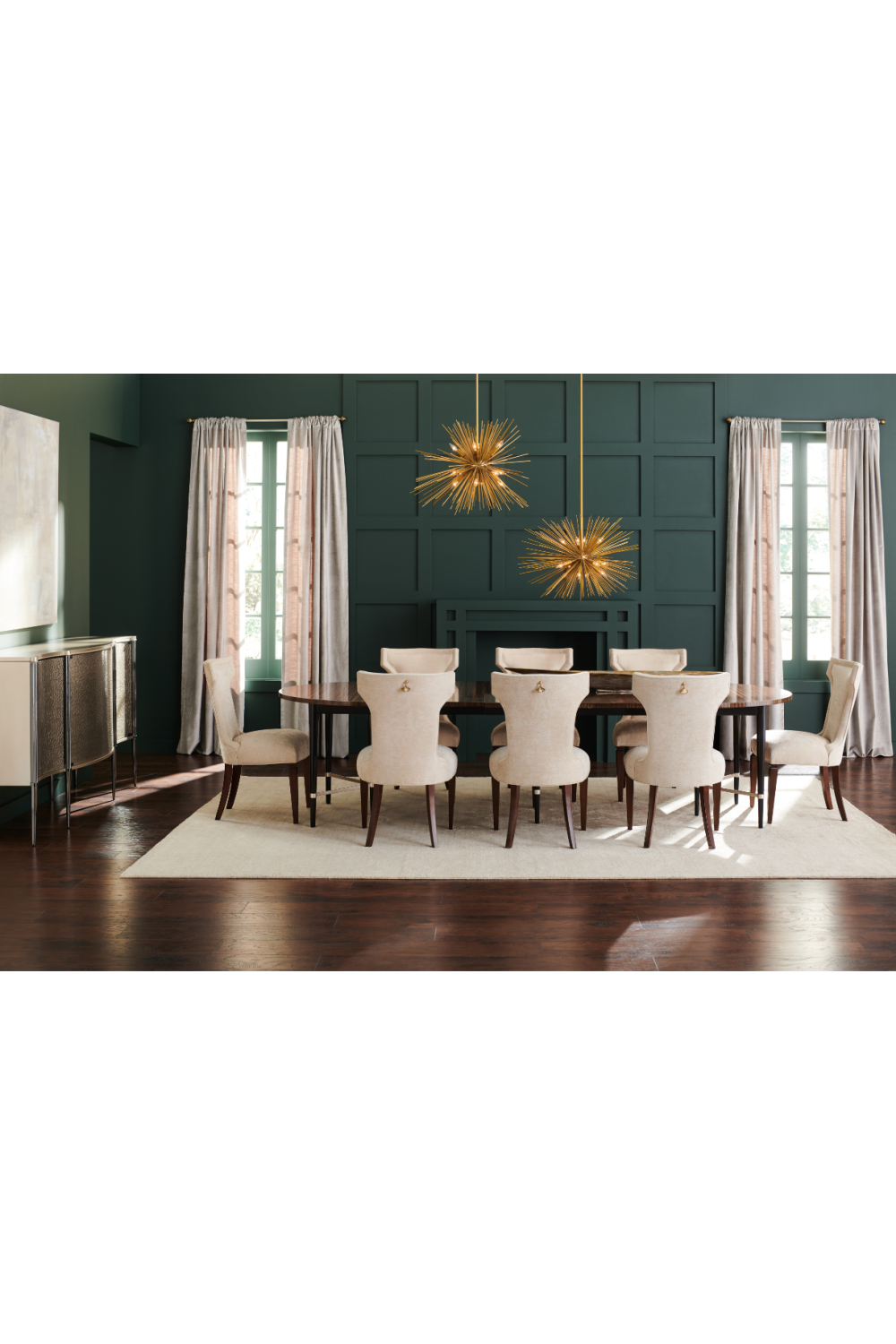 Round Paldao Dining Table | Caracole Long And Short Of It | Caracole.eu.com