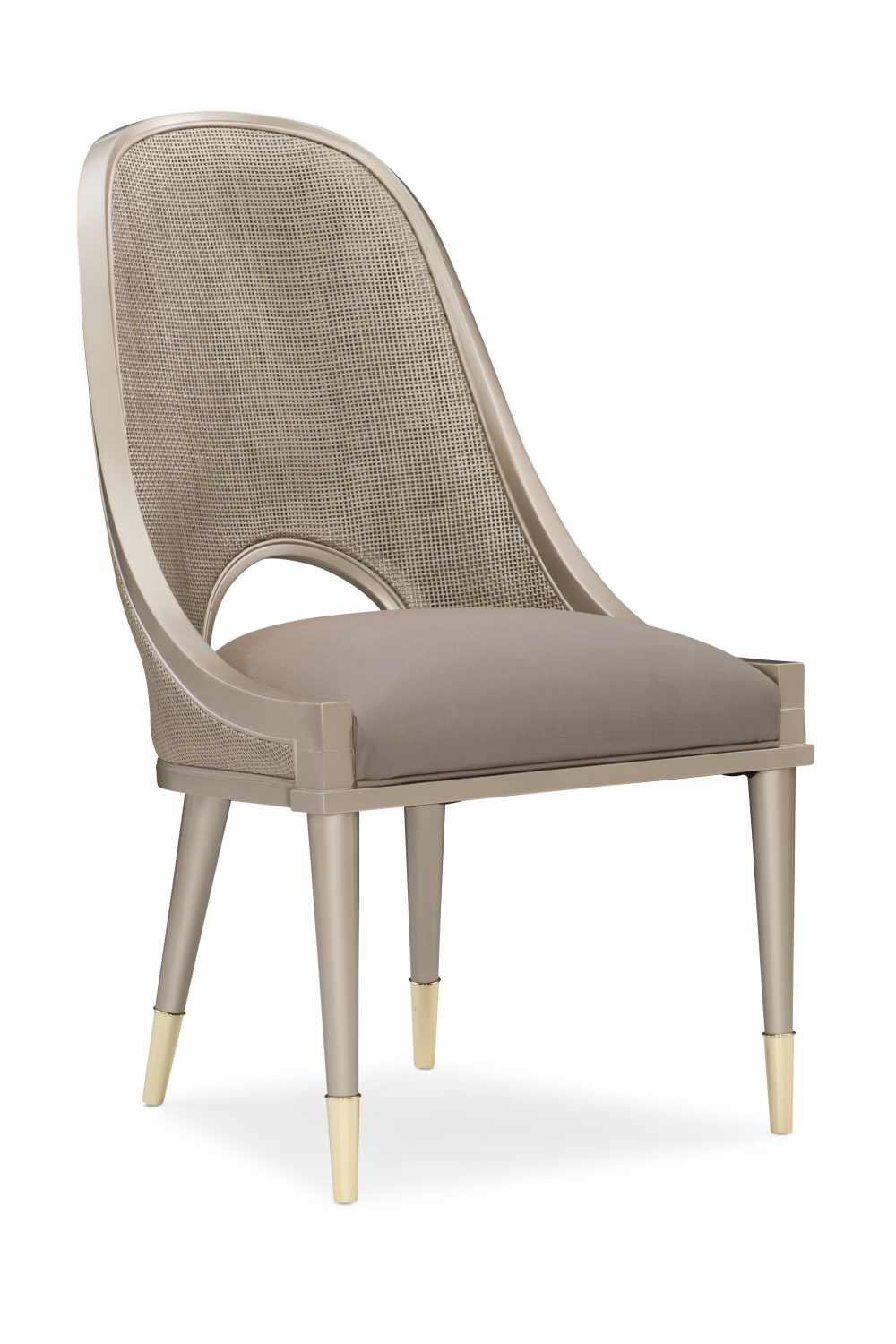 Cut-Out Back Dining Chair | Caracole Cane I Join You
