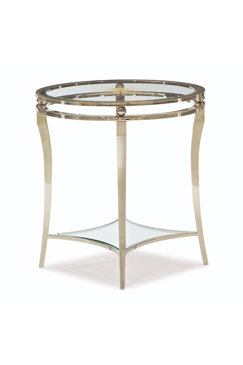 Starburst Patterned Side Table | Caracole Rising Star | Caracole.eu.com