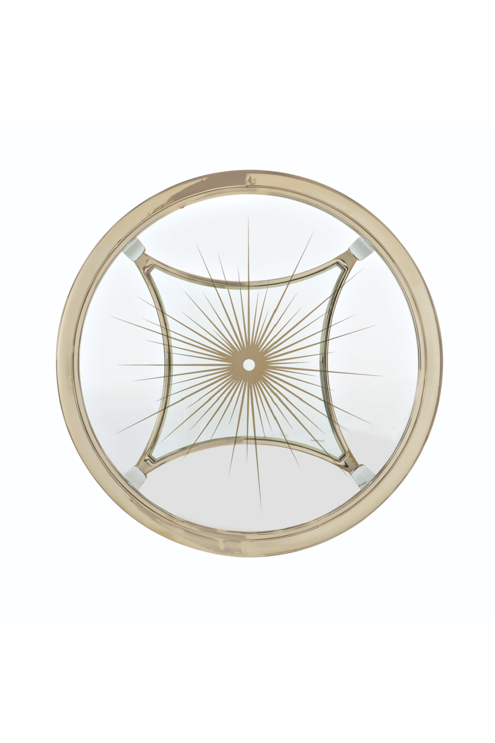 Starburst Patterned Side Table | Caracole Rising Star | Caracole.eu.com