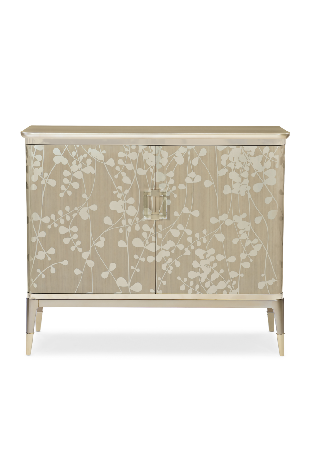 Leaf Patterned Taupe Sideboard | Caracole A Shimmer Of Light | Caracole.eu.com