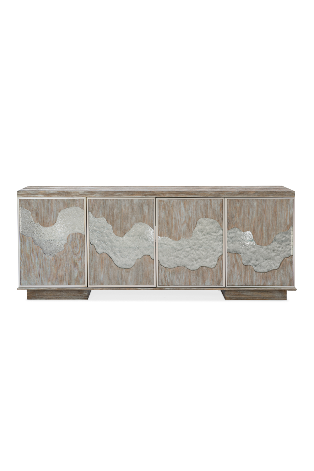Cast Glass Accented Sideboard | Caracole Go With The Flow | Caracole.eu.com