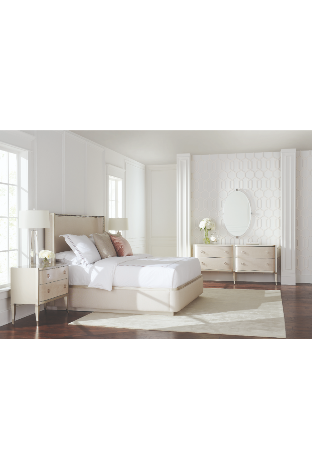 Silver 4-Drawer Dresser | Caracole His Or Hers | Caracole.eu.com