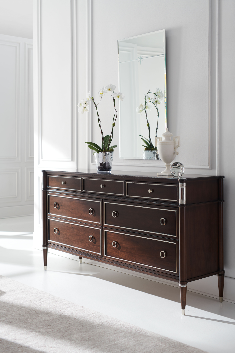 Mocha Walnut Dresser | Caracole Private Suite | Caracole.eu.com