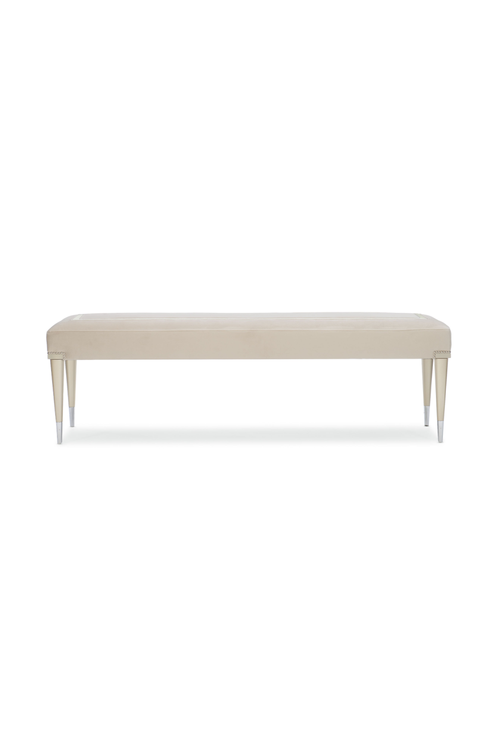 Cream Modern Bench | Caracole Boarding On Beautiful | Caracole.eu.com