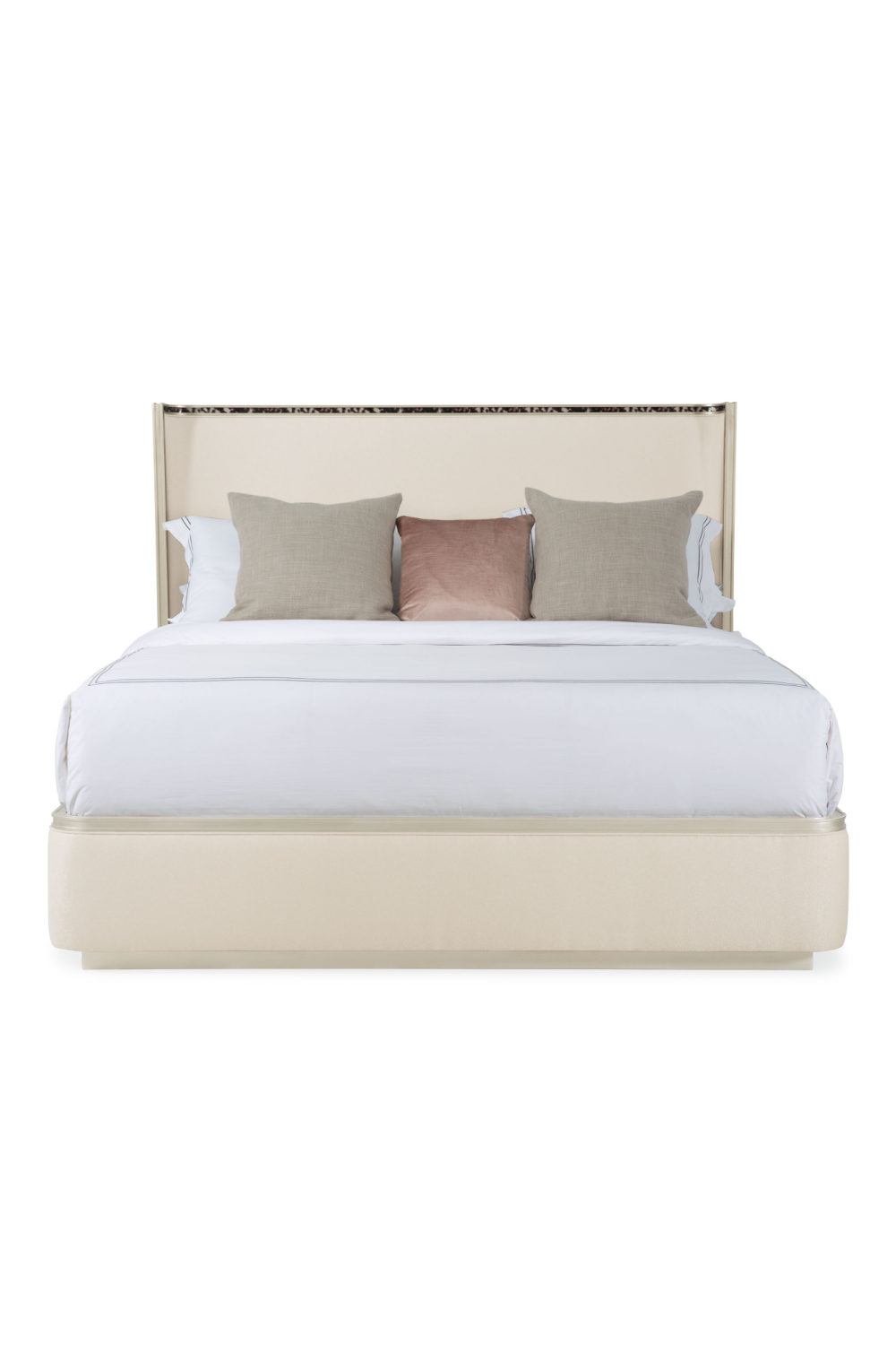 Cream Upholstered California King Bed | Caracole Dream Big | Caracole.eu.com