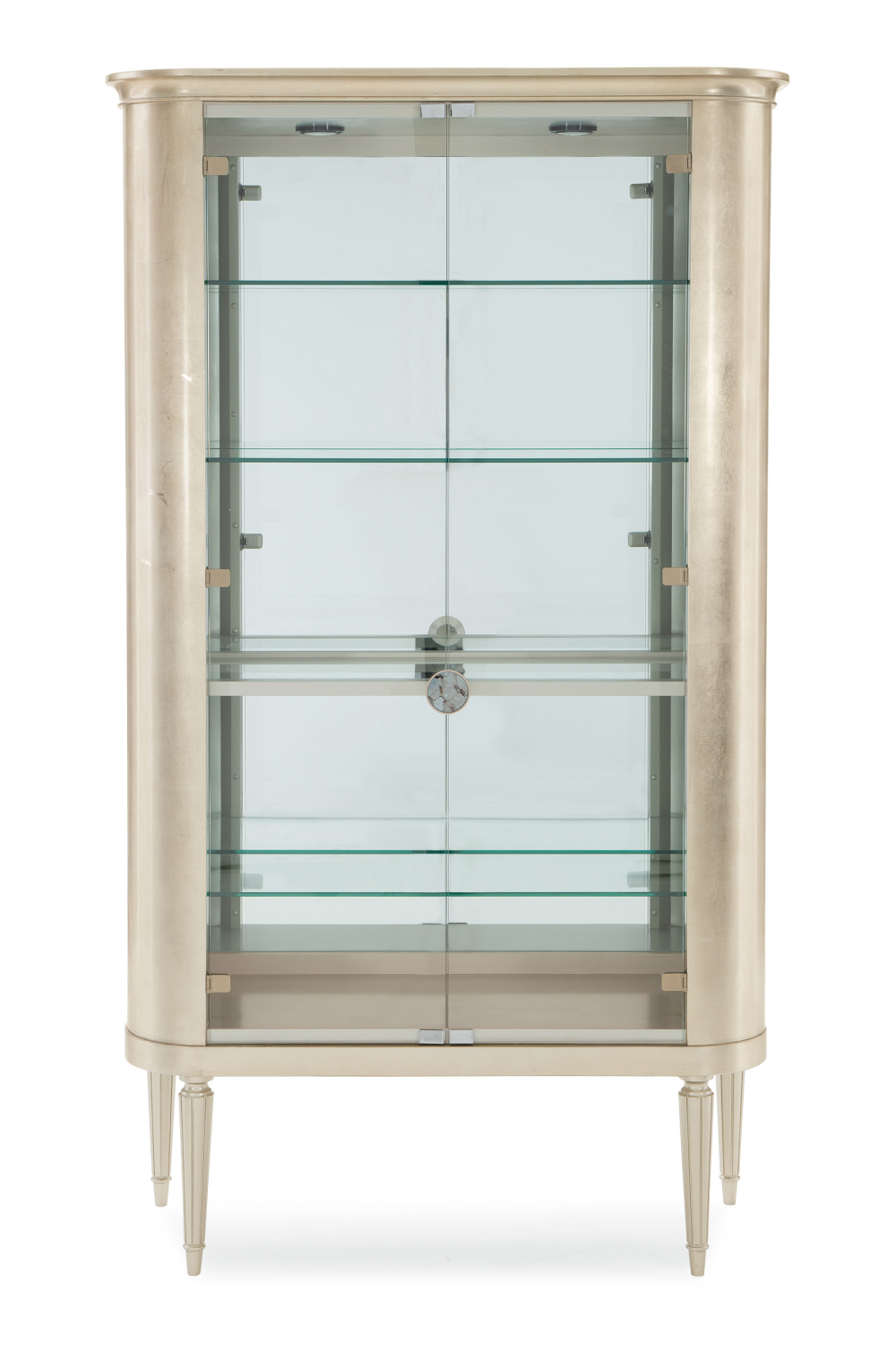 Silver Leaf Display Cabinet | Caracole Time To Reflect | Caracole.eu.com