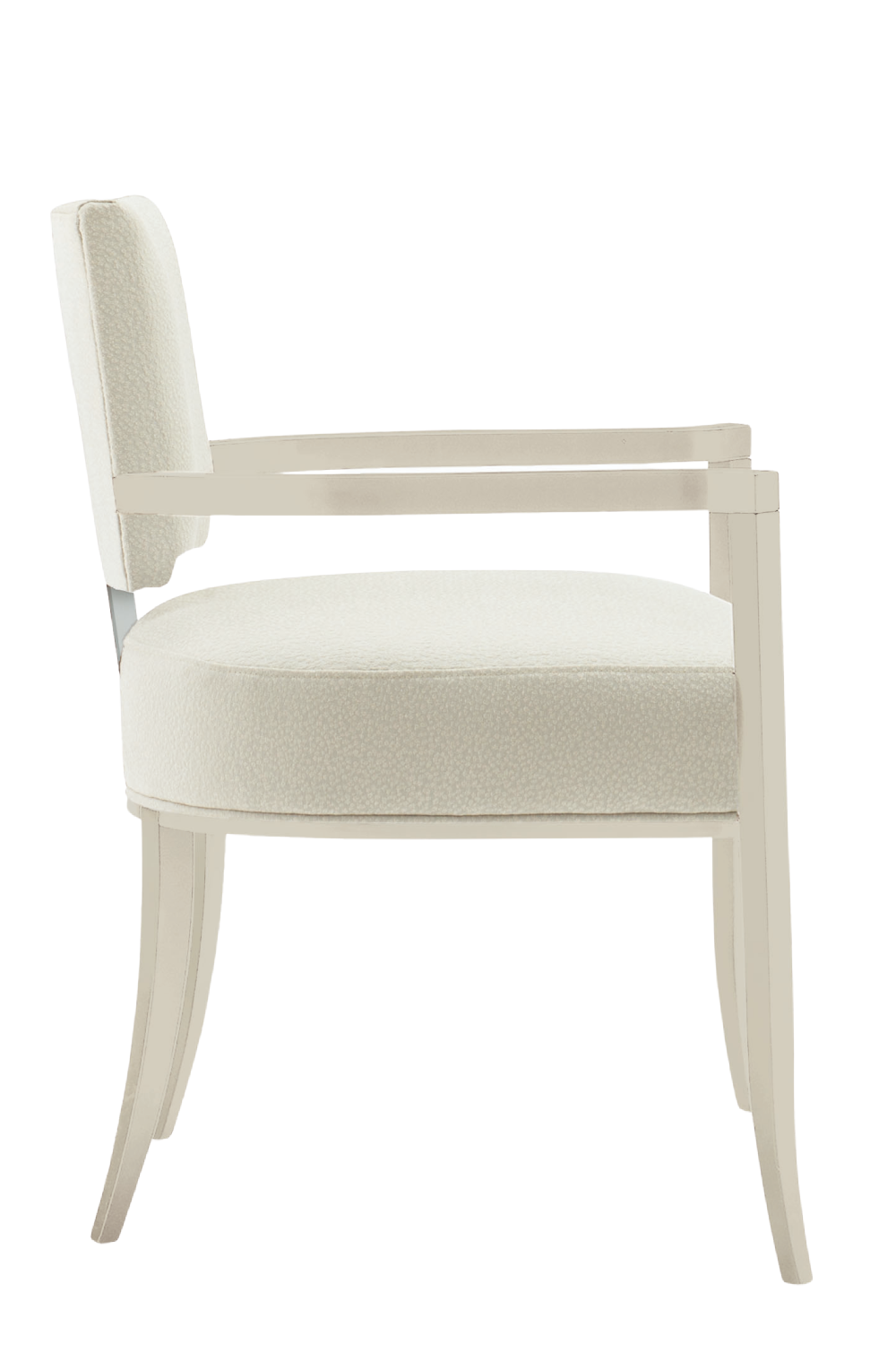 White Modern Dining Chair | Caracole Reserved Seating | Caracole.eu.com