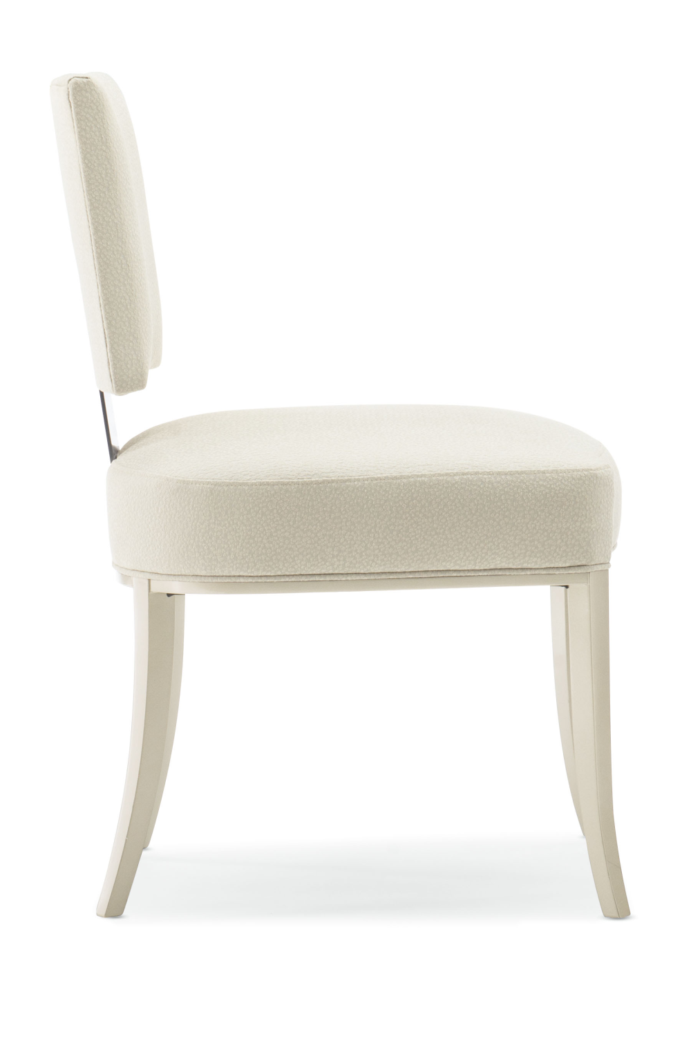Sateen Modern Klismos Dining Chair (2) | Caracole Reserved Seating | Caracole.eu.com