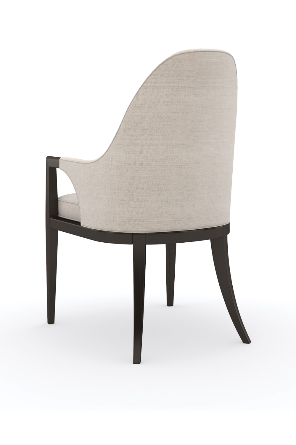 Beige Curved Armchair | Caracole Natural Choice | Caracole.eu.com