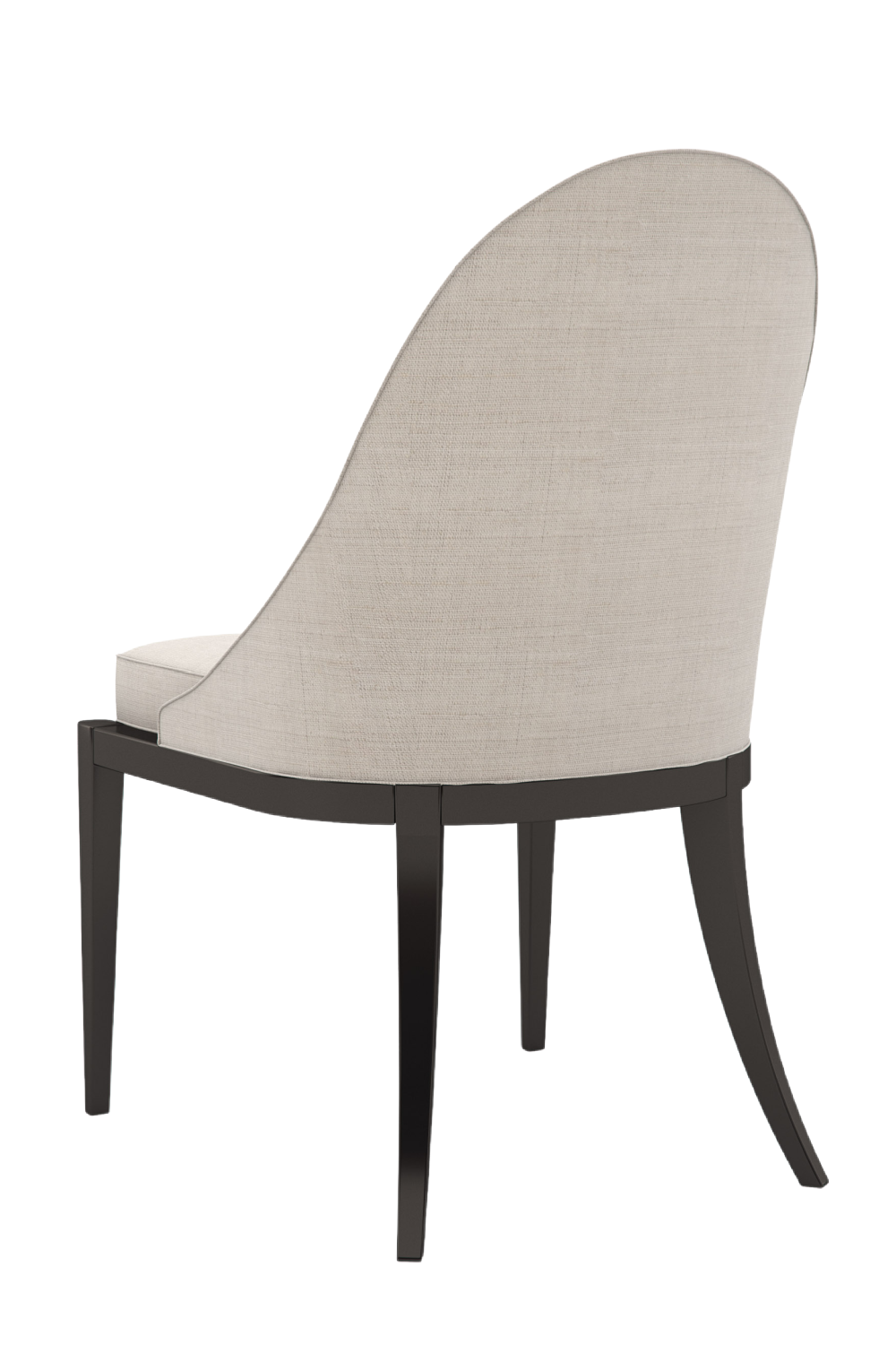 Beige Curved Side Chair | Caracole Natural Choice | Caracole.eu.com