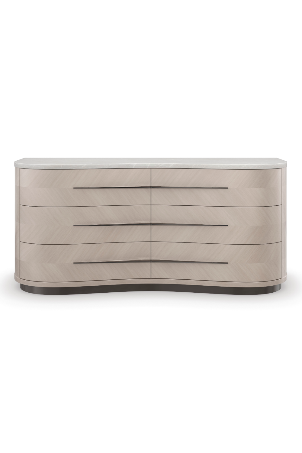 Chevron-Patterned Dresser | Caracole Roam | Caracole.eu.com