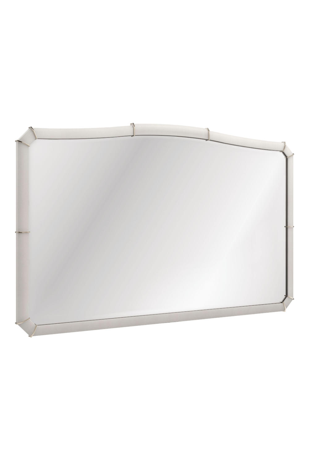 Shagreen Curved Mirror | Caracole Aria | Caracole.eu.com