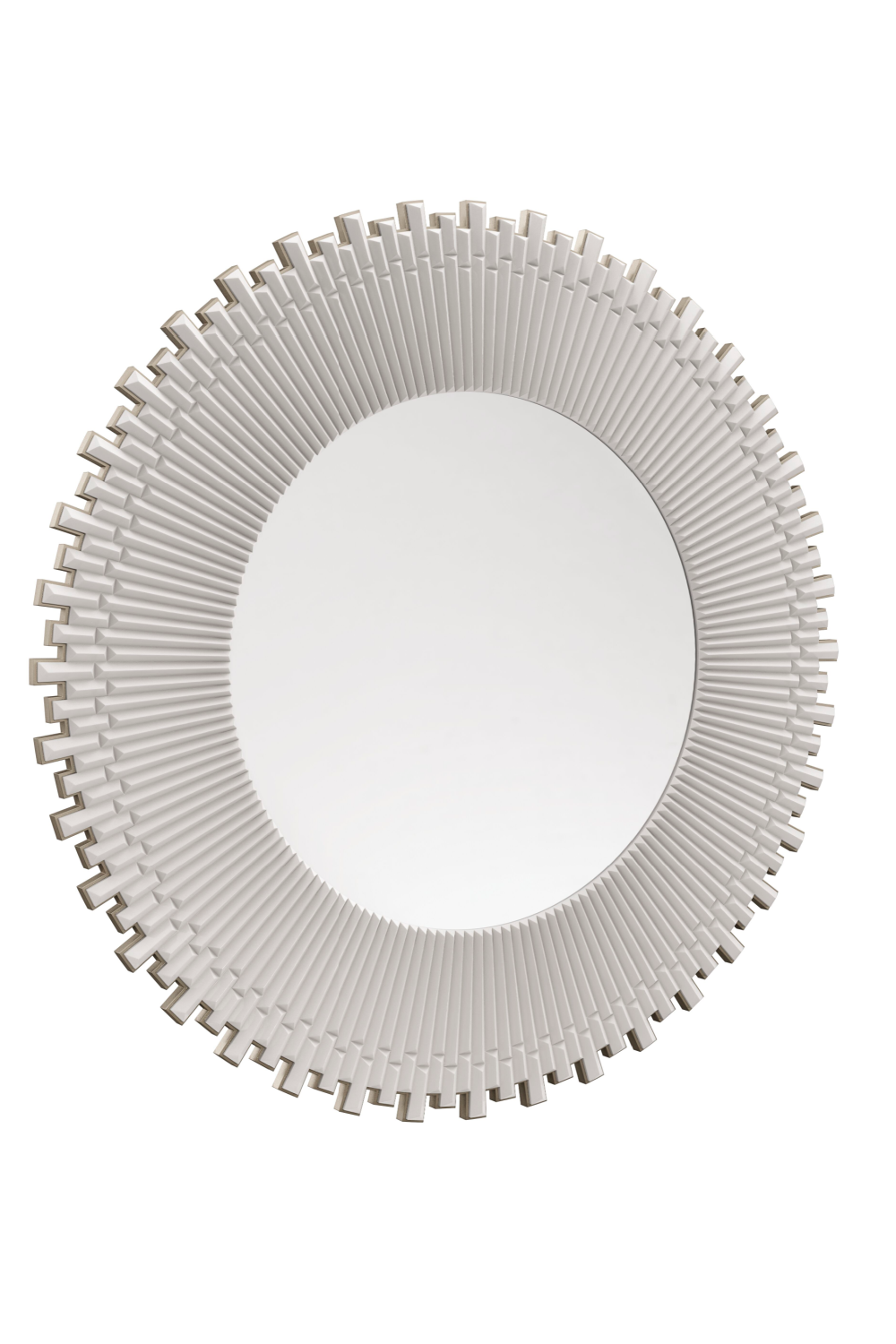 Crenulated Round Mirror | Caracole Helios | Caracole.eu.com