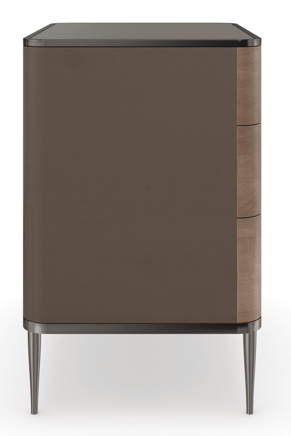 Modern Mocha Nightstand | Caracole Spectrum | Caracole.eu.com
