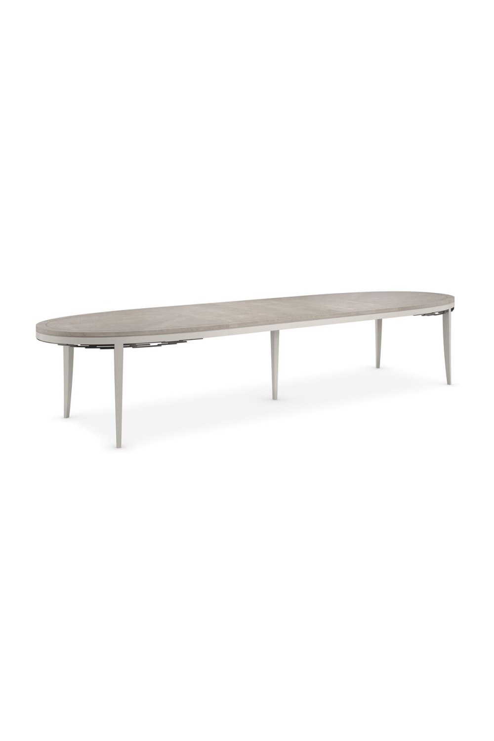 Gray Maple Oval Dining Table | Caracole Coronet | Caracole.eu.com