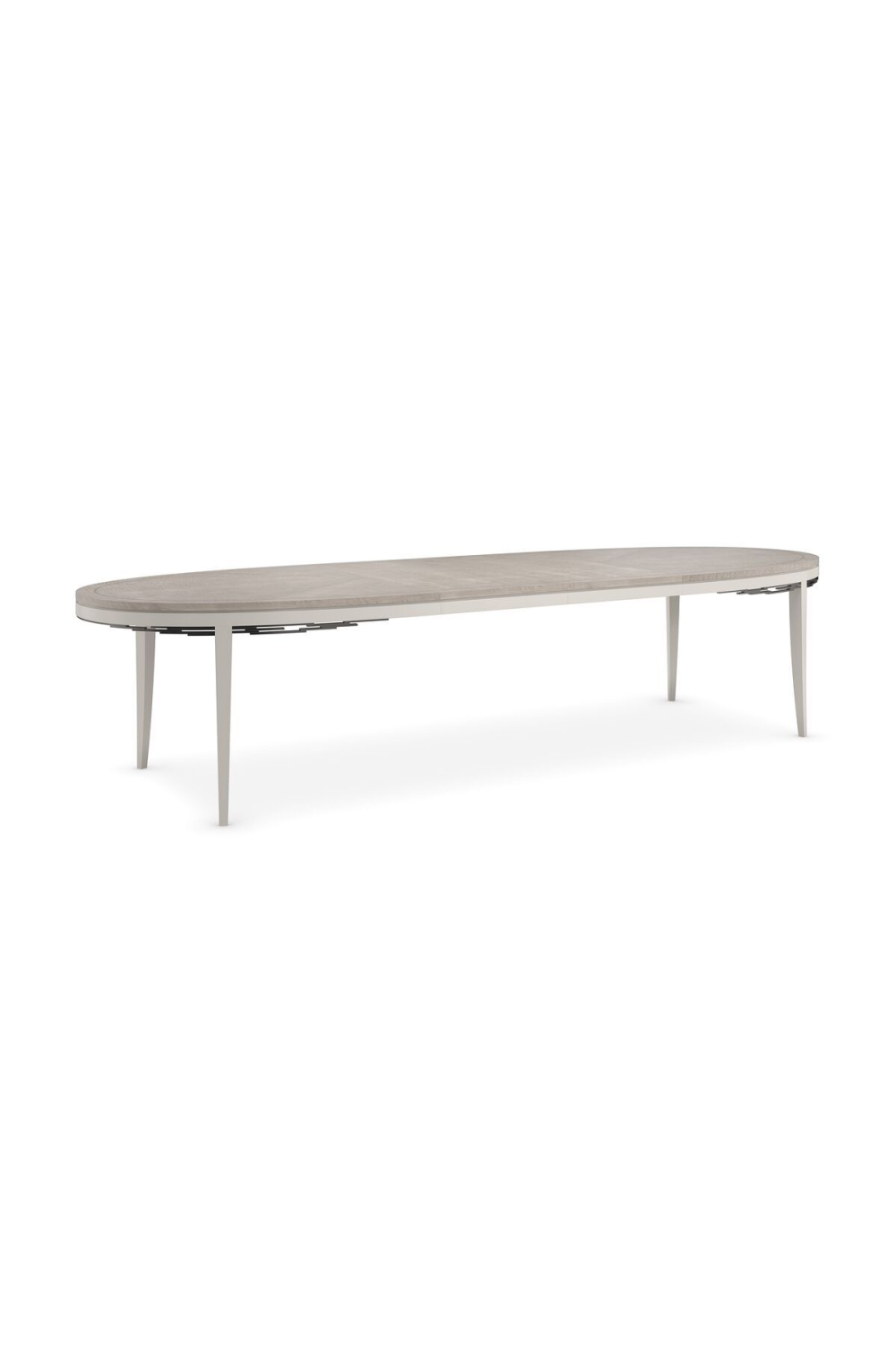 Gray Maple Oval Dining Table | Caracole Coronet | Caracole.eu.com