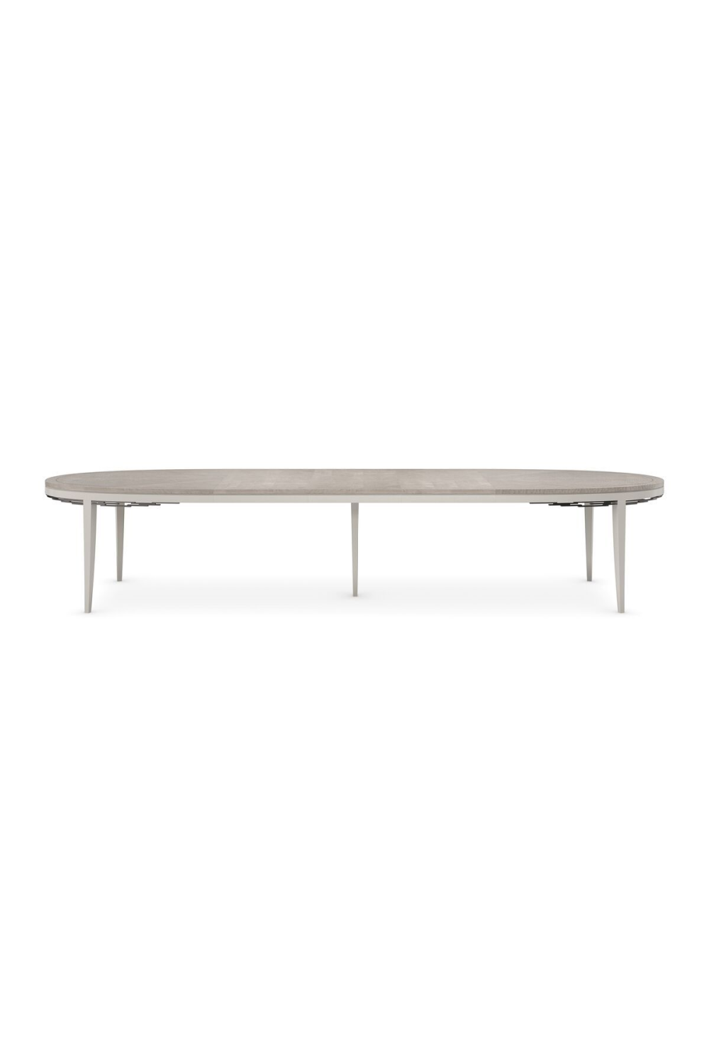 Gray Maple Oval Dining Table | Caracole Coronet | Caracole.eu.com