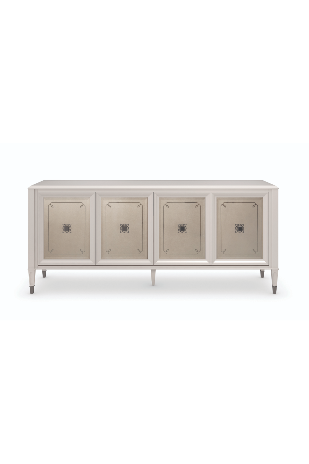 Mirrored Panel Sideboard | Caracole Lattice Serve You | Caracole.eu.com